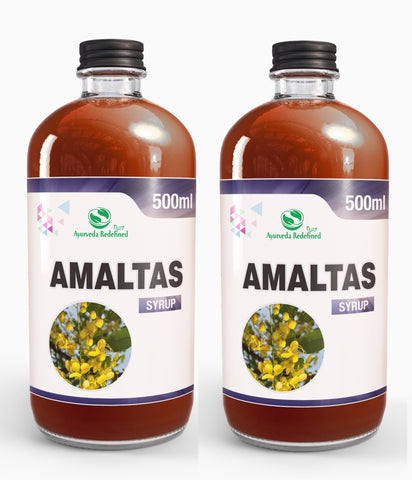 Ayurveda Redefined Amaltas Syrup 500ML Pack of 2 | Kadha | Cassia fistula