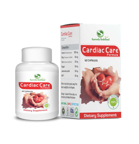 Cardiac Care Capsules - 60 Caps | Ayurveda Redefined