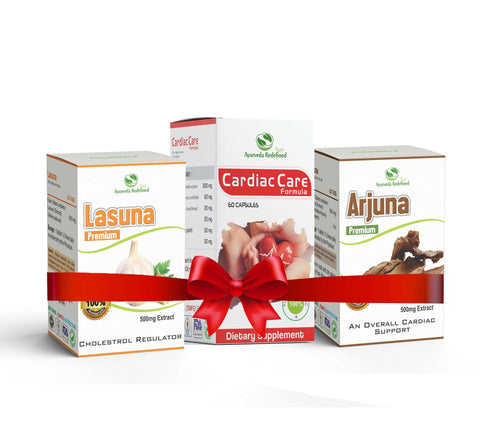 Ayurveda Redefined Herbal Cardiac Support Combo Pack