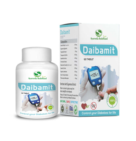 Daibamit Tablets - 60 Tabs | Blood Sugar Control