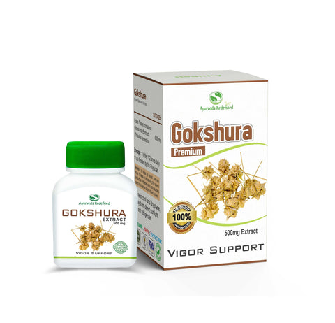 Gokshura Tablets - 60 Tabs | Pure Gokhru Tablets