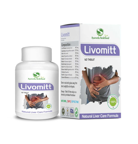 Livomitt Tablets - 60 Tabs Liver Detox
