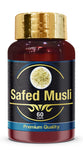 Safed Musli Capsules 60 Caps | More Energy | More Power | Build Strength & Stamina