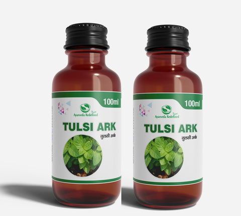 Ayurveda Redefined Pure Tulsi Ark - 100ML Pack of 2, Helps Boost Immunity